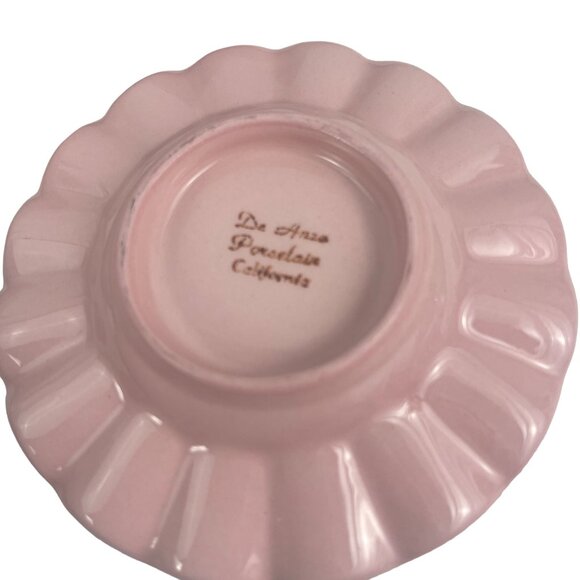 De Anza Porcelain California Pink Breakfas Set With Saucer Creamer Sugar Bowl an - Picture 4 of 15